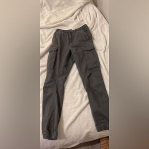 Used Men’s grey H&M jogger cargos size XS